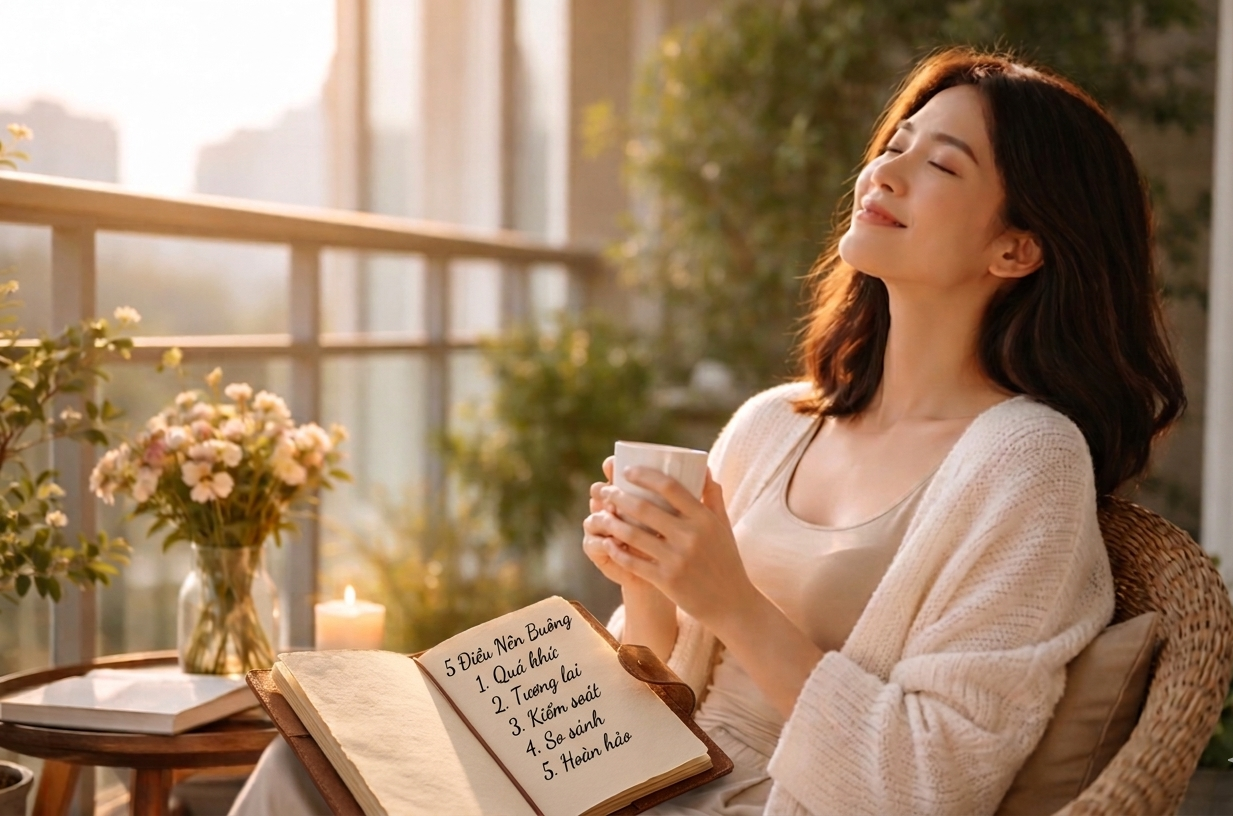 Học cách buông: Chìa khóa cho cuộc sống bình yên